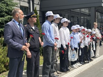 Торжественная церемония приема детей в коллектив  &laquo;Юный динамовец&raquo; 2