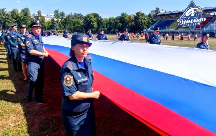 Празднование  Дня Государственного флага Российской Федерации
