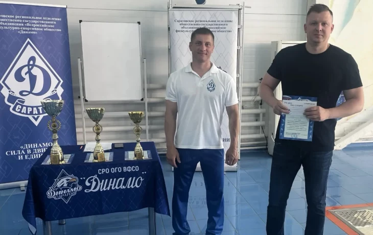 Саратовские Динамовцы определили лучших пловцов.