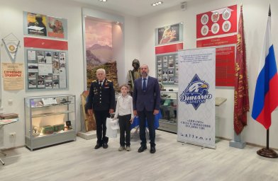 Торжественная церемония приема детей в коллектив  &laquo;Юный динамовец&raquo; 1